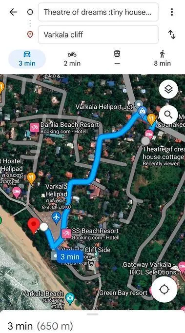 Appartamento Theatre Of Dreams Cottage Varkala India